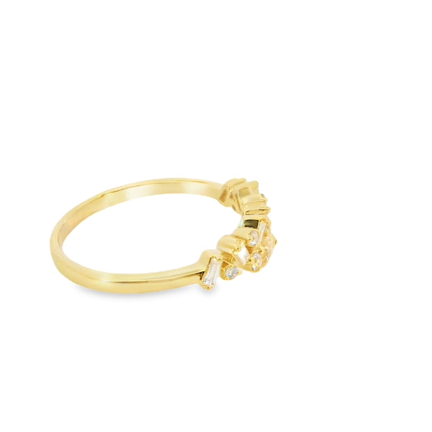 Scatter Diamond Ring