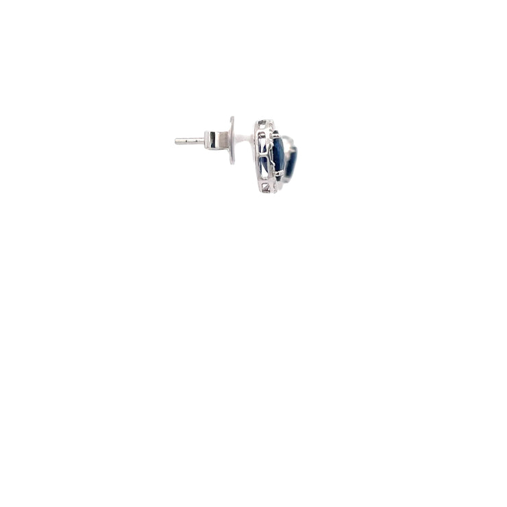 Sapphires and Diamonds Studs