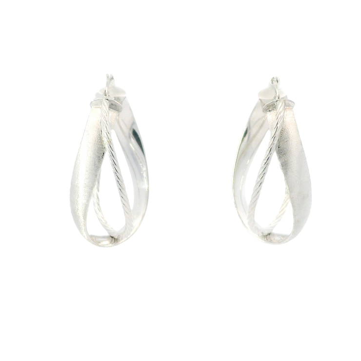 Sterling Silver and Alt. Metal Earring