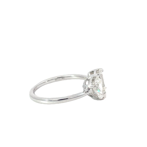 Lab Grown Two Stone Ring