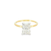2.00 CT. Radiant Lab Grown Diamond Engagement Ring