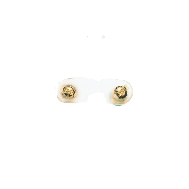 Emerald Solitaire Earrings