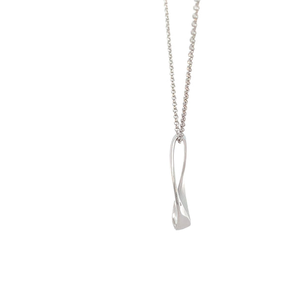 Silver Freeform Pendant