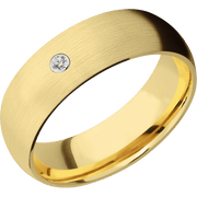18K Yellow Gold + Satin Finish