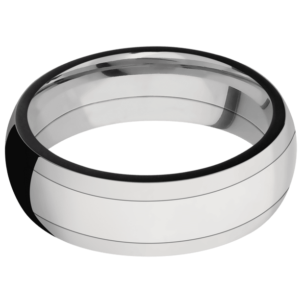 Titanium + Polish Finish
