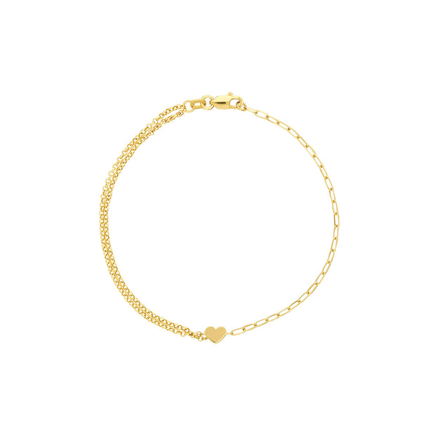 Heart Charm Bracelet