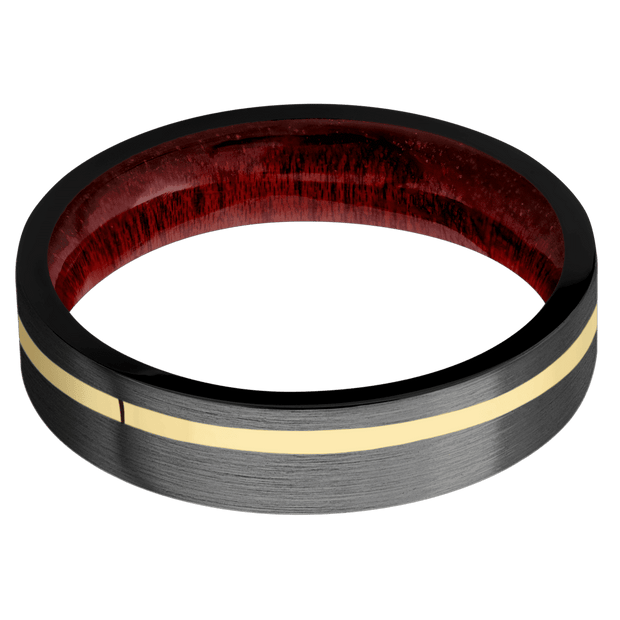 Zirconium + Satin , Satin Finish + Blood Wood
