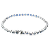 Sapphire Tennis Bracelet