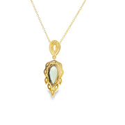 Mint Tourmaline Pendant