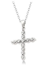 Diamond Cross Pendant