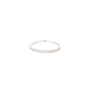 White Gold Lab Grown Diamond Band
