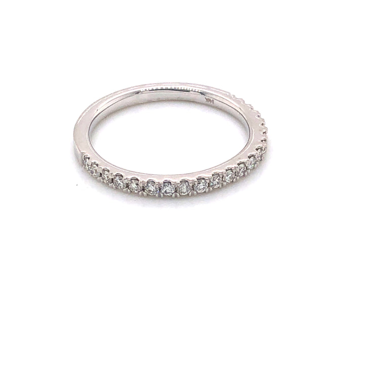White Gold Diamond Band