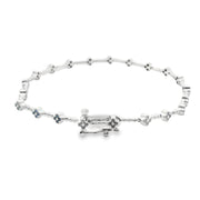 Sapphire Clover Bracelet