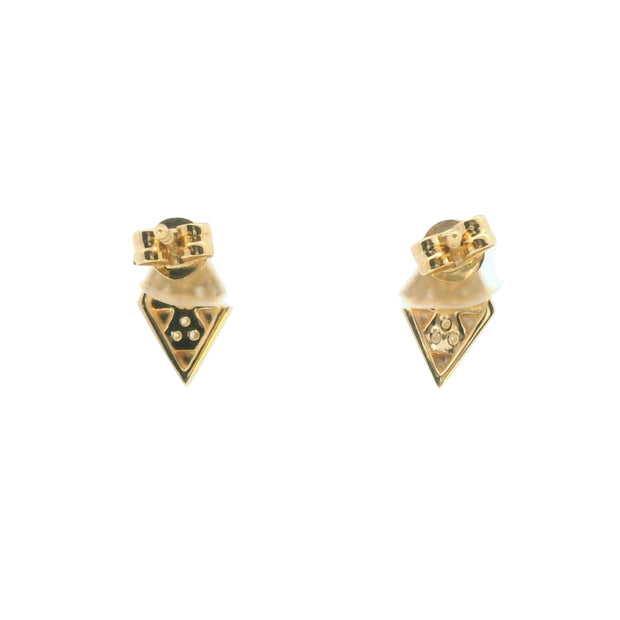 Diamond Geometric Studs