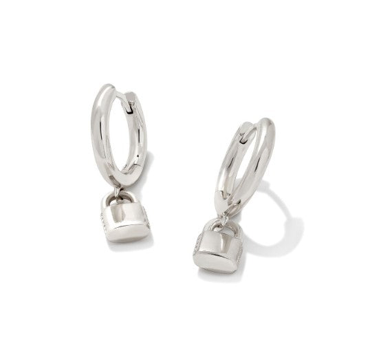 Kendra Scott Jess Padlock Huggies