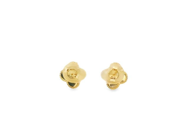 Clover Earrings in Mother of Pearl