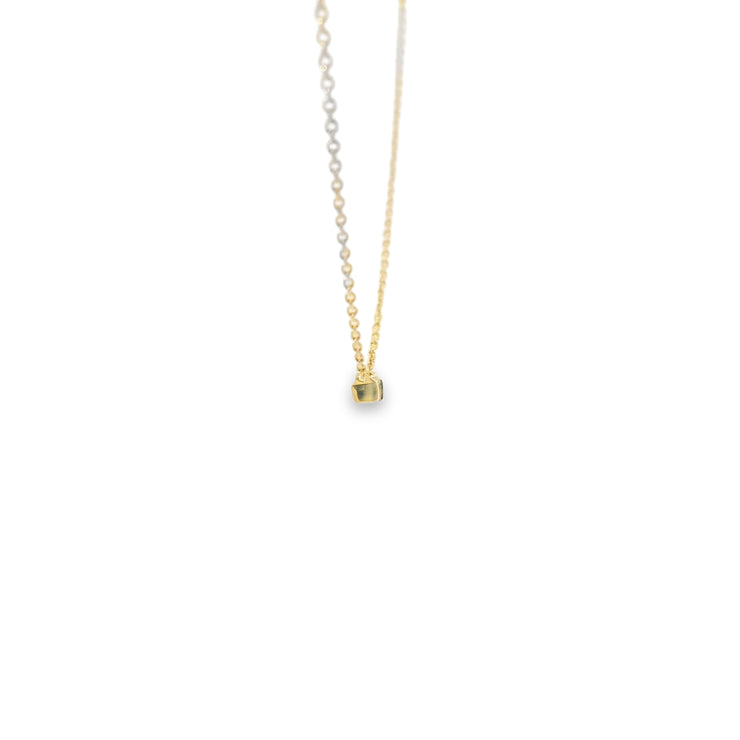 Diamond Baguette Pendant