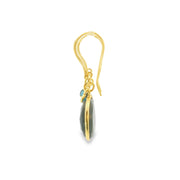 Labradorite Vermeil Earrings