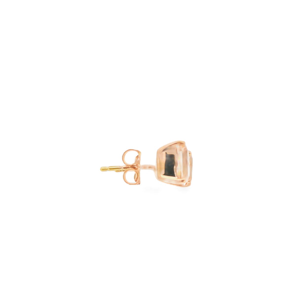 Morganite Studs
