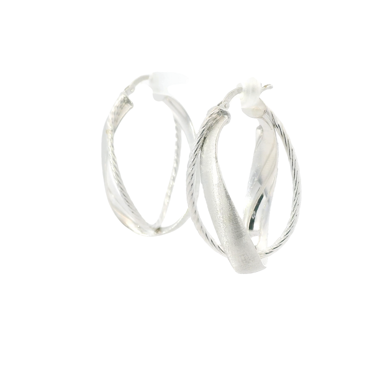 Sterling Silver and Alt. Metal Earring