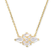 Kendra Scott Abbie Crystal Short Pendant Necklace