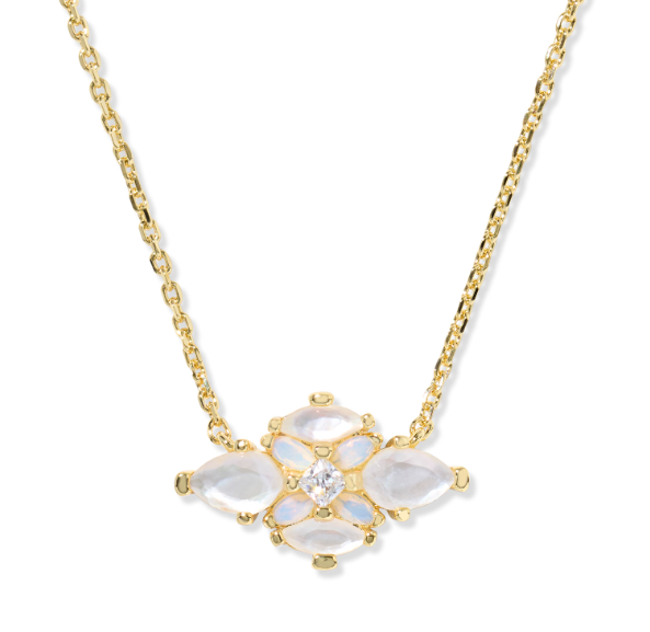Kendra Scott Abbie Crystal Short Pendant Necklace