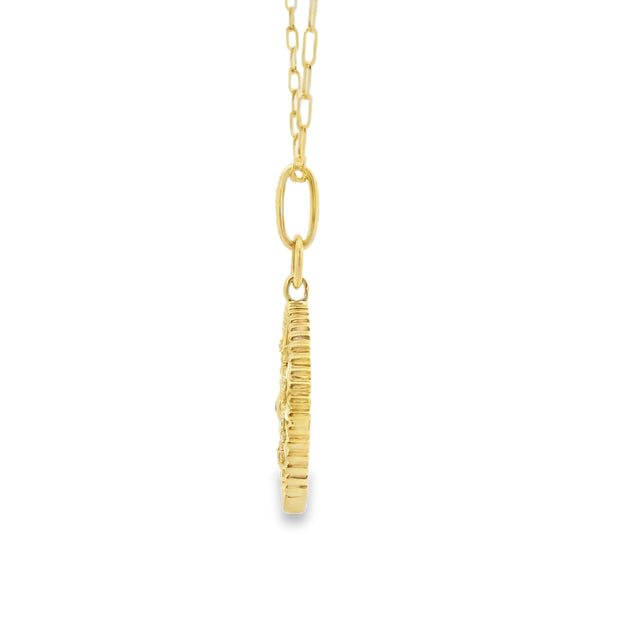 Diamond Medallion Pendant