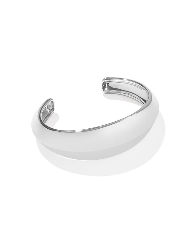 Kendra Scott Kaia Cuff Bracelet Rhodium