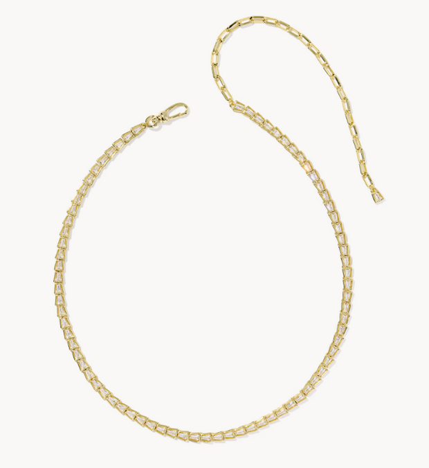 Kendra Scott 'Bella' Adjustable Tennis Necklace