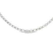 Graduated Tennis Necklace