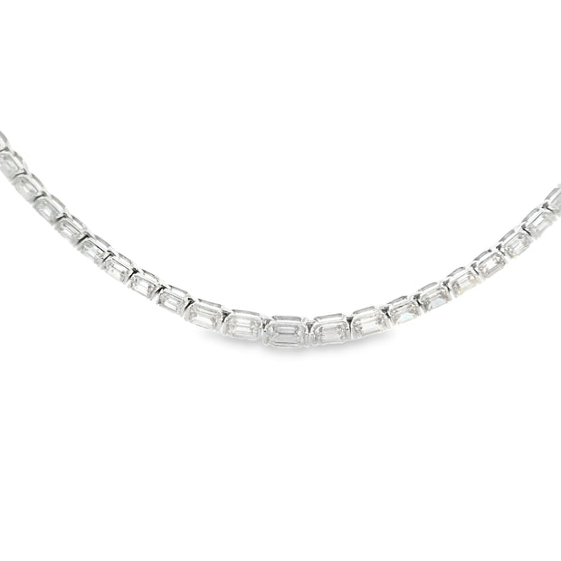 Graduated Tennis Necklace