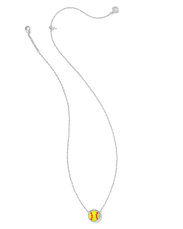 Kendra Scott Softball Short Pendant Necklace