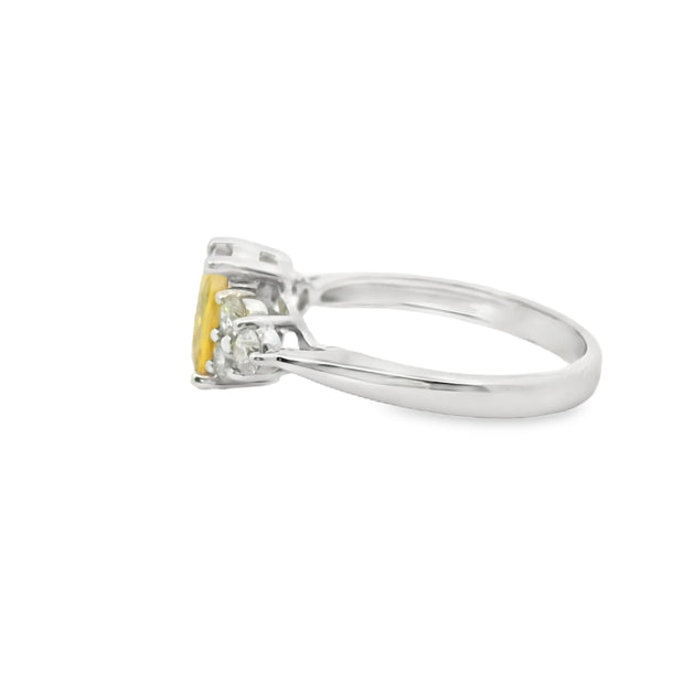 Sapphire and Diamond Ring