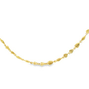 Vermeil Nugget Choker Necklace