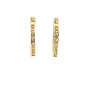5.10 tw Diamonds Hoops