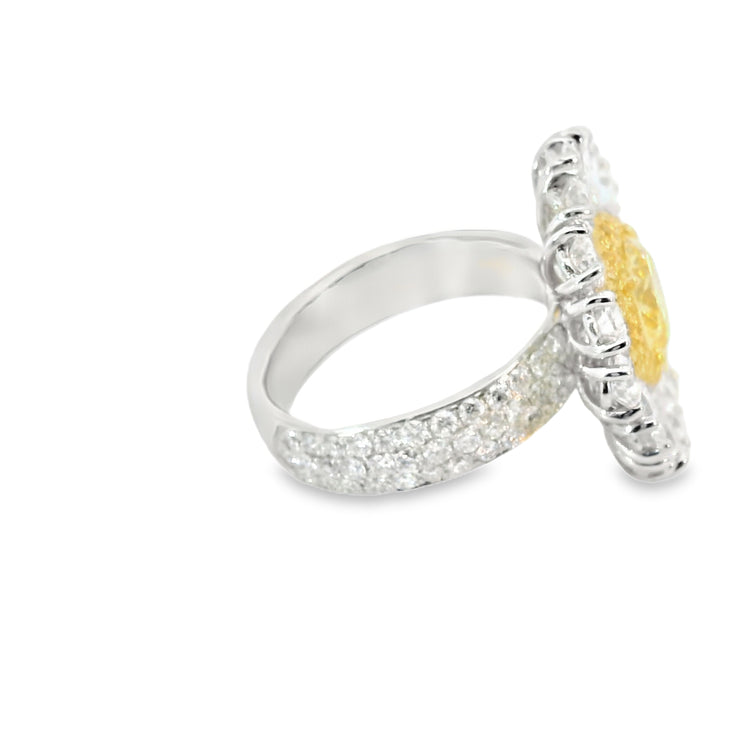 Yellow Diamond Ring
