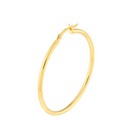 Yellow Gold Polished Hoop