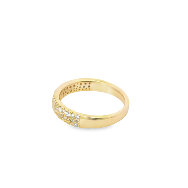 Diamond Scatter Pave  Ring