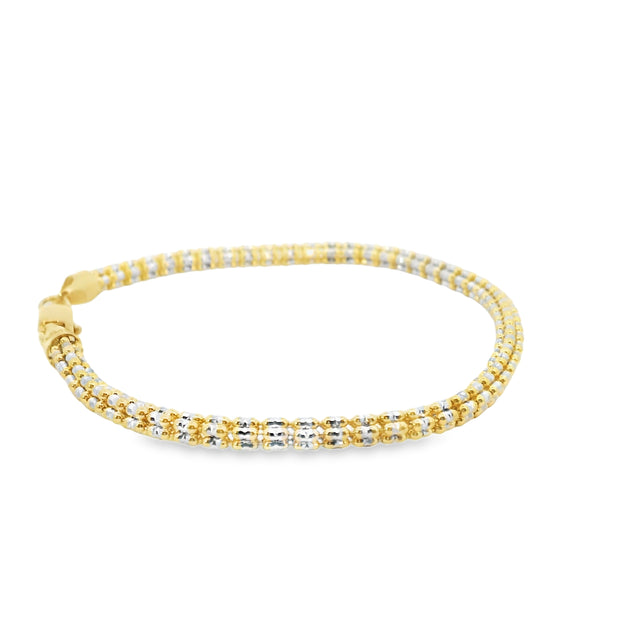 Faux Tennis Bracelet