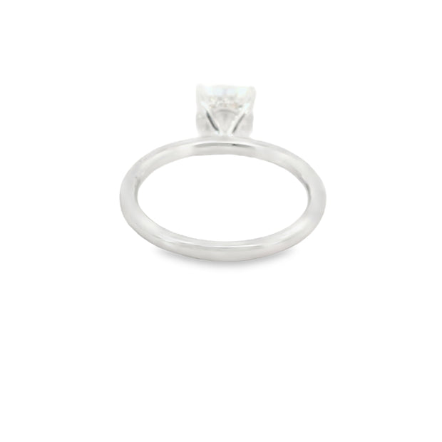 2 Carat Elongated Cushion Engagement Ring