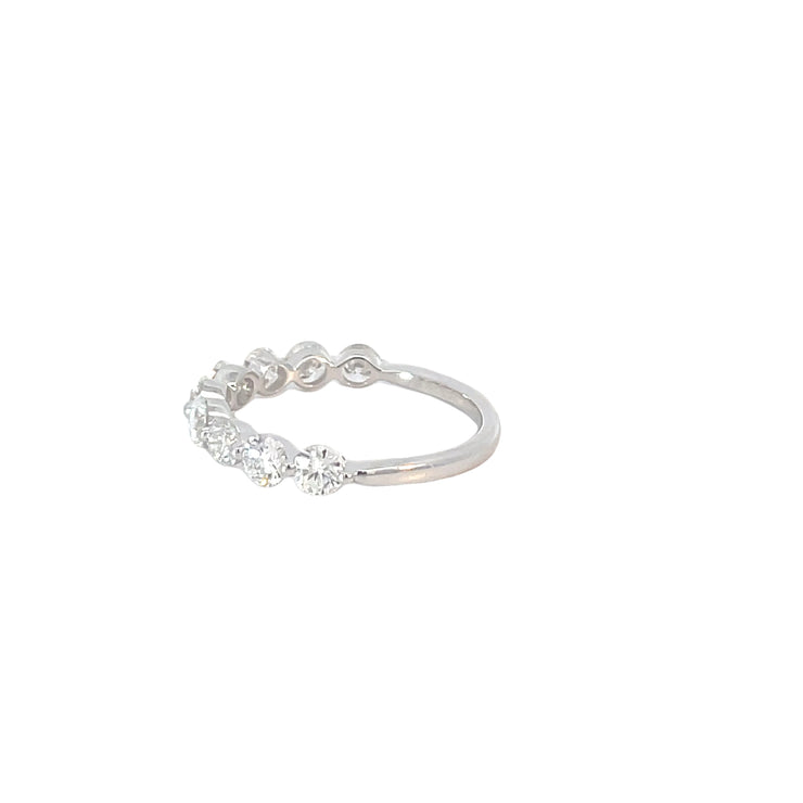White Gold Lab Grown Diamond Band
