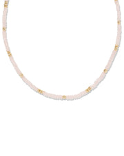 Kendra Scott 'Deliah' Strand Rose Quartz Necklace