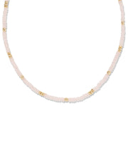 Kendra Scott Rose Quartz Deliah Strand Necklace