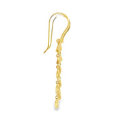 Vermeil Nugget Drop Earrings