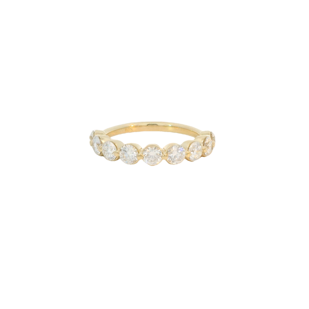 Yellow Gold Diamond Band