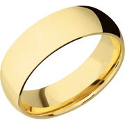 22K Yellow Gold + Polish Finish
