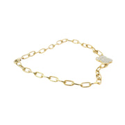 Diamond Pave Clover Bracelet