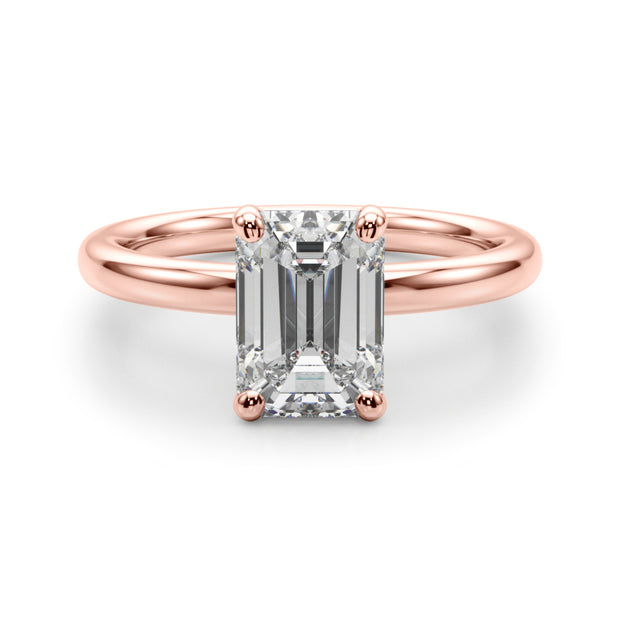 2 Carat Lab Grown Solitaire Engagement Ring