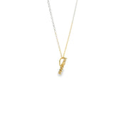 Petite Cross Diamond Pendant