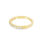 Yellow Gold Diamond Band